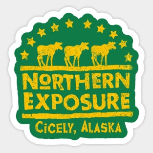 Northern Exposure, Cicely Alaska Sticker